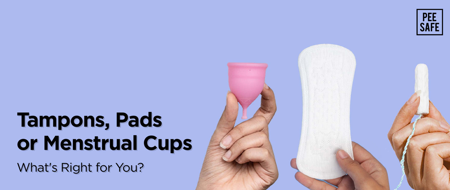 Tampons, Pads or Menstrual Cups, What's Right for You?