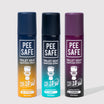 Pee Safe Toilet Seat Sanitizer Spray (Mint, Lavender & Floral) - 75 ML (Pack of 3)