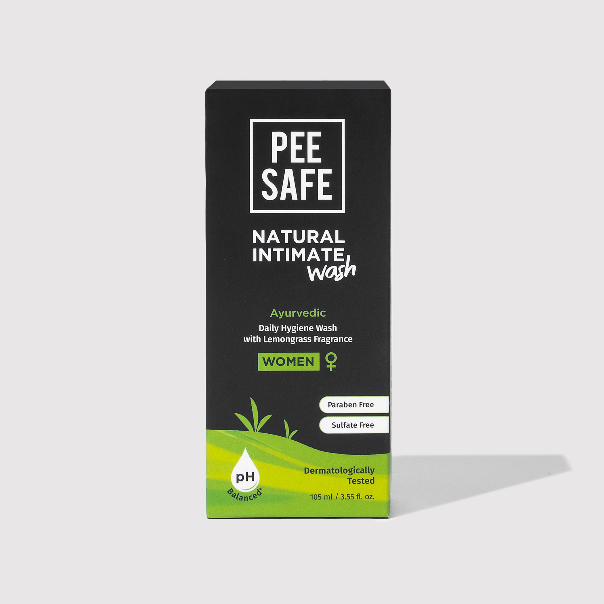 Pee Safe Daily Natural Intimate Wash For Women (105 ML)