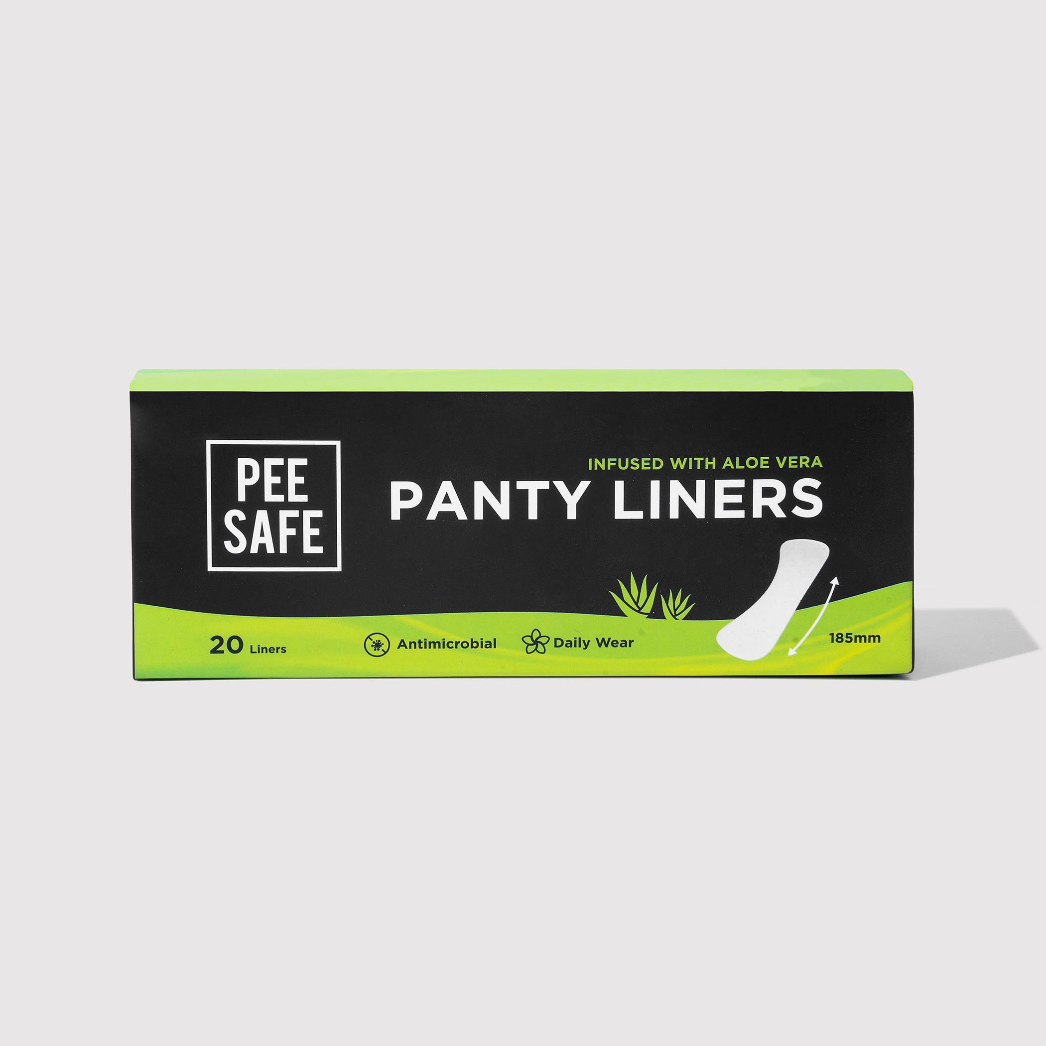 Pee Safe Aloe Vera Panty Liners (20 Liners)