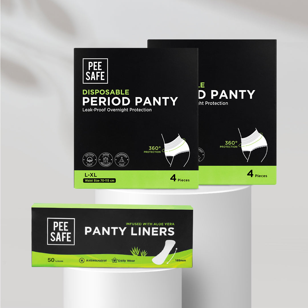 Pee Safe Comfy Period Panty Combo