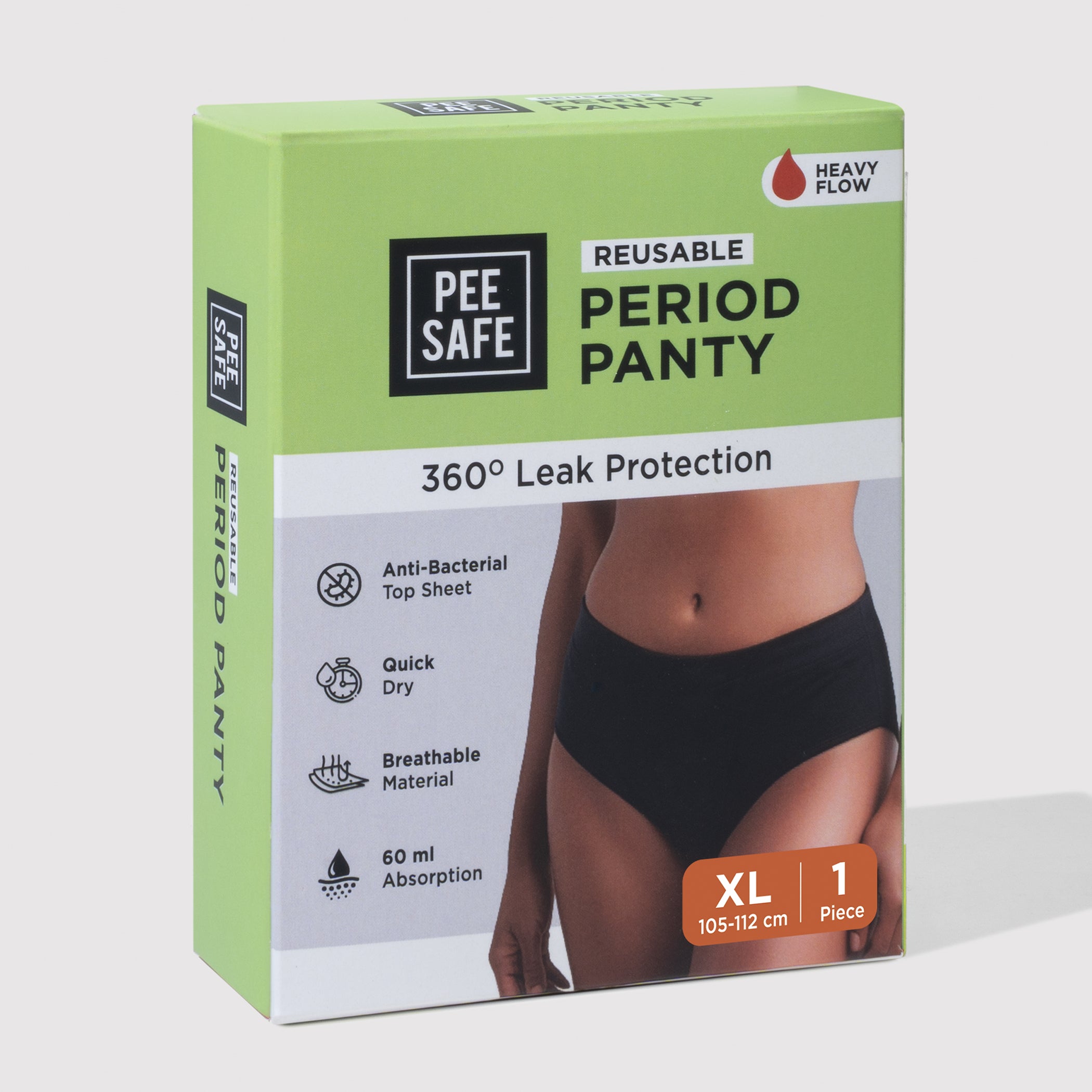 Pee Safe Reusable Period Panty - Extra Large