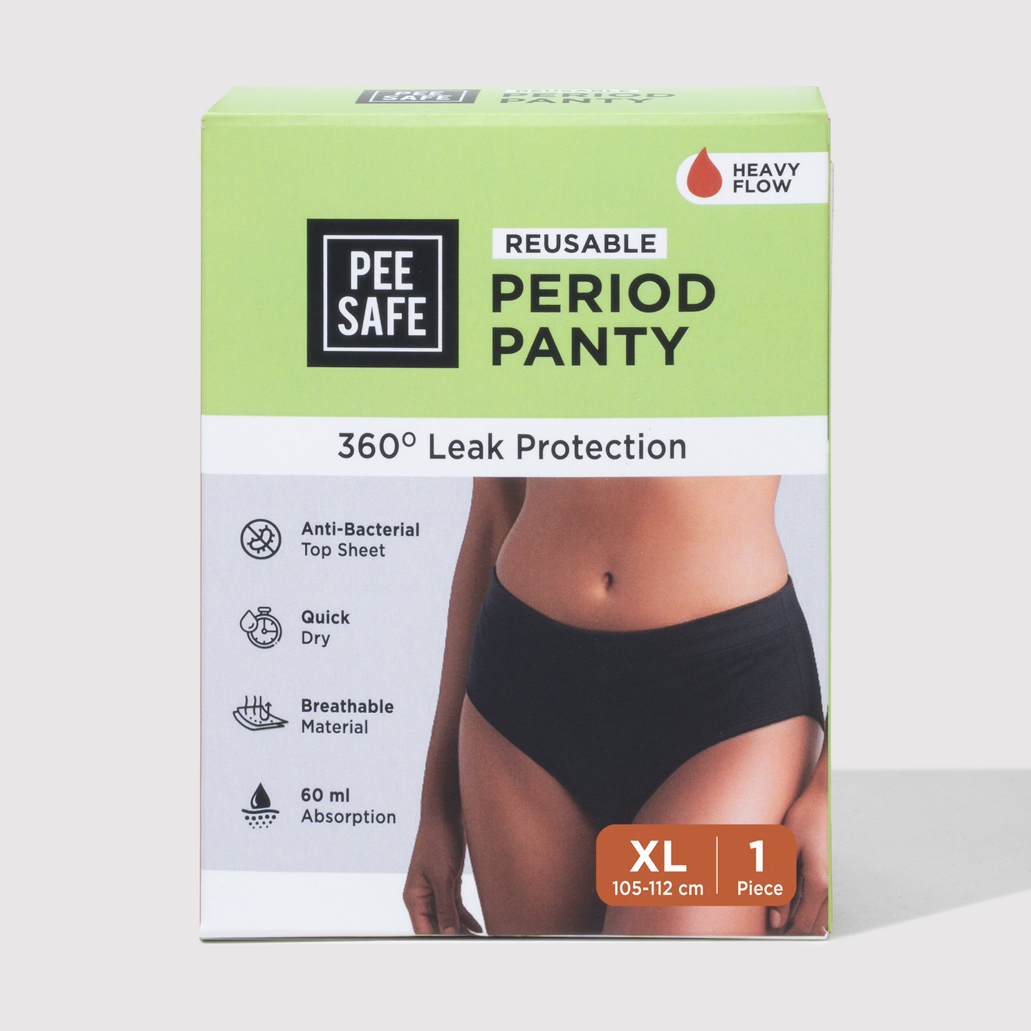 Pee Safe Reusable Period Panty - Extra Large