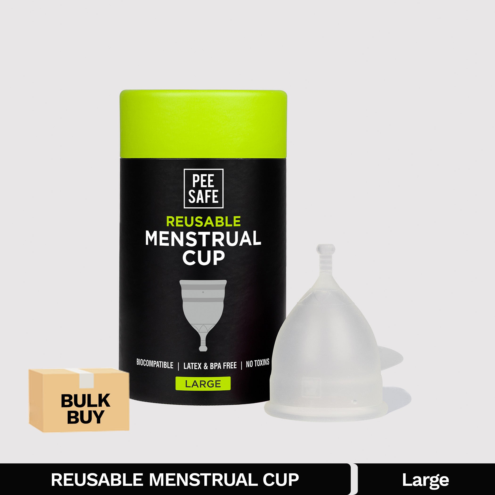 Pee Safe Menstrual Cup - Large - BULK BUY