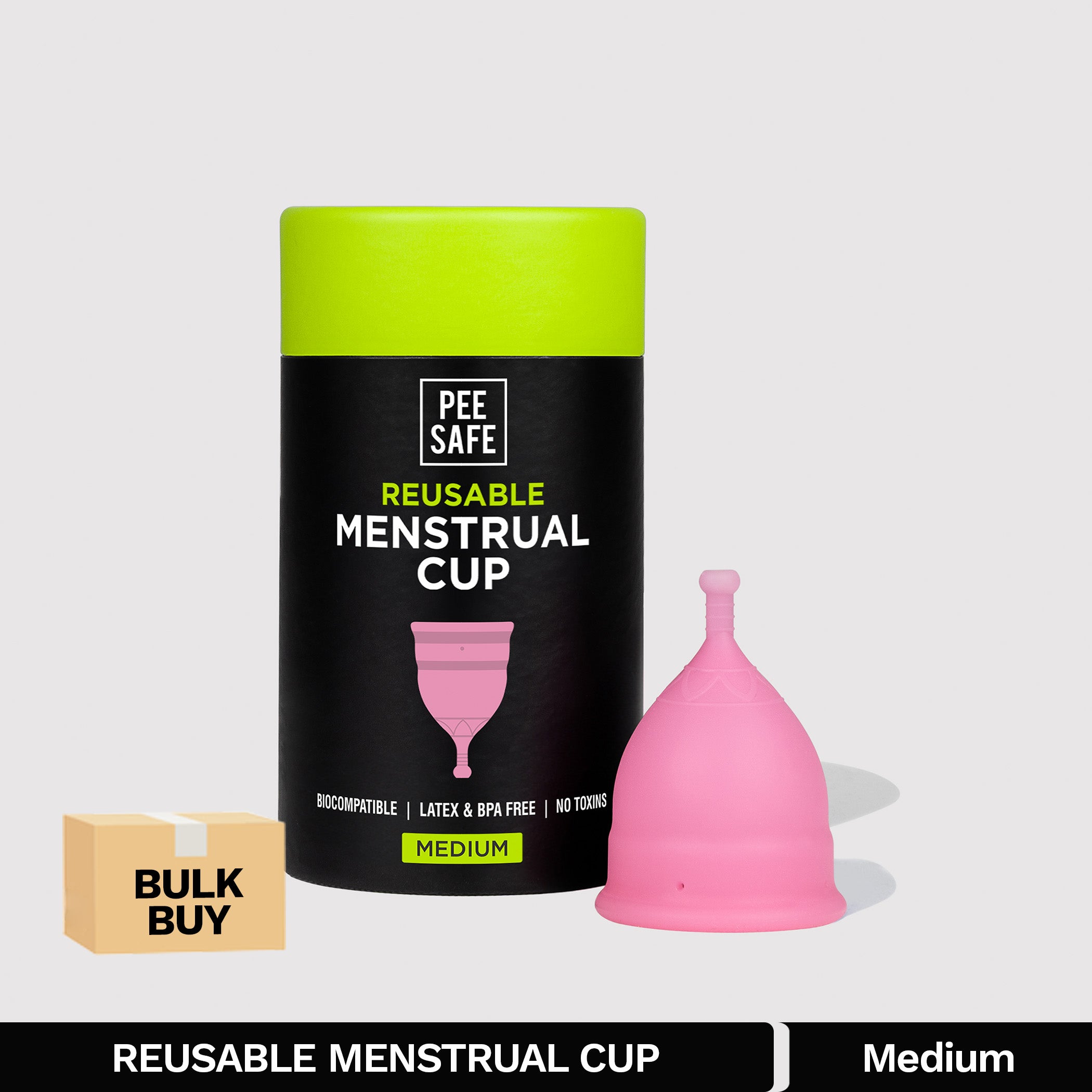 Pee Safe Menstrual Cup - Medium - BULK BUY