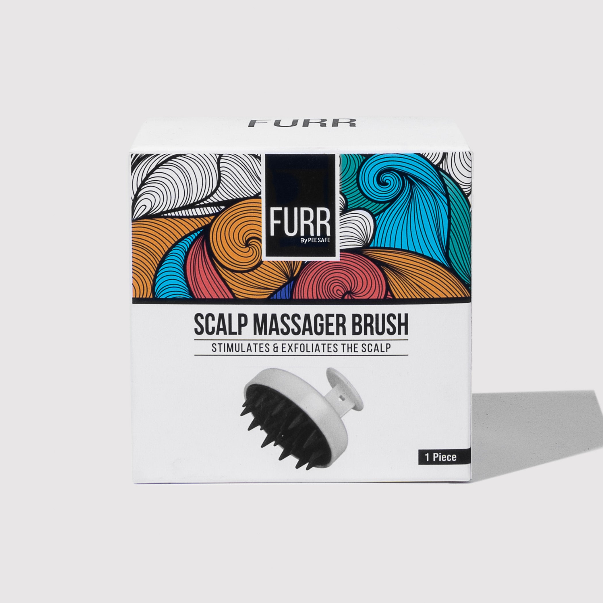 Furr Scalp Massager Brush (1N)