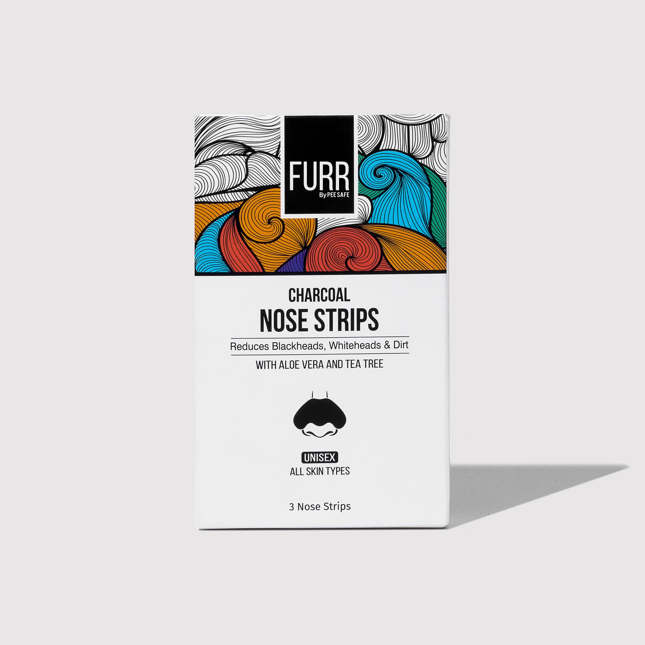 Furr Bamboo Charcoal Nose Strips (3N)