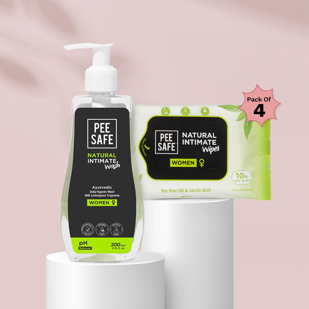 Pee Safe Women Intimate Care Combo